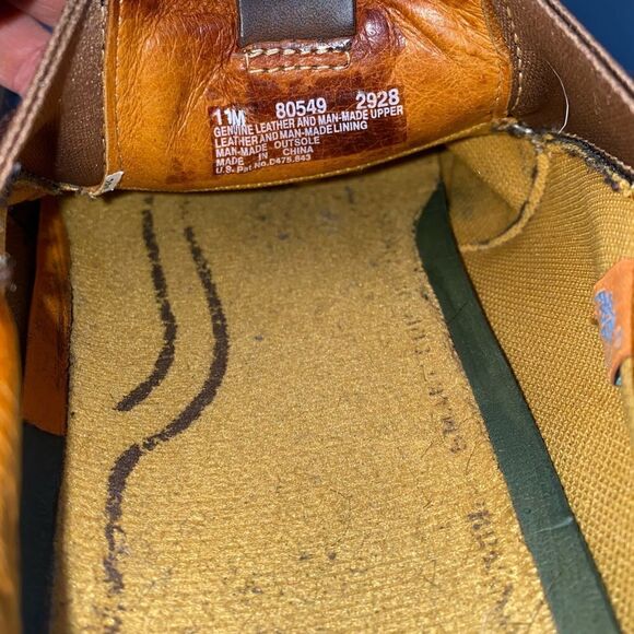 Timberland Speke 80549 Men's Slip-On Brown Leather Loafers Shoes Size 11M - Picture 8 of 11